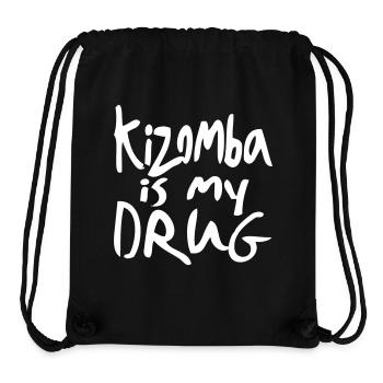 Kizomba is my Drug - Kizomba Dance Fashion - Stanley/Stella recycelter Gym Bag - Schwarz - Vorne