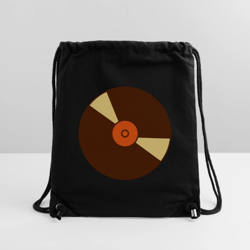 cadeau disque vinyle Retro Sac à cordon recyclé Stanley/Stella