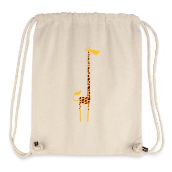 Stretch Giraffe - Stanley/Stella Recycled Gym Bag - natural - Front