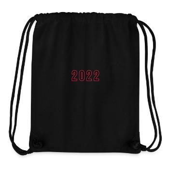 2022 Year Number - Stanley/Stella Recycled Gym Bag - black - Front