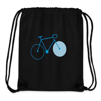 bike singlespeed fixie bicycle - Stanley/Stella Recycled Gym Bag - black - Front