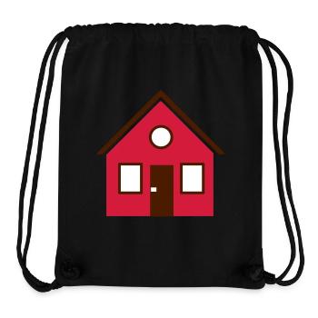 House - Stanley/Stella Recycled Gym Bag - black - Front