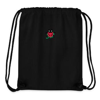Glücksklee / four leaved clover (1c) - Stanley/Stella recycelter Gym Bag - Schwarz - Vorne