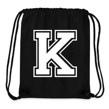k - Stanley/Stella Recycled Gym Bag - black - Front