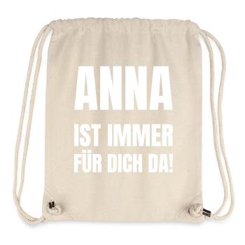 Anna is always there for you! - Stanley/Stella Recycled Gym Bag - natural - Front