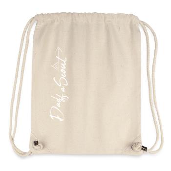 Dad Scout weiss - Stanley/Stella recycelter Gym Bag - Naturweiß - Vorne