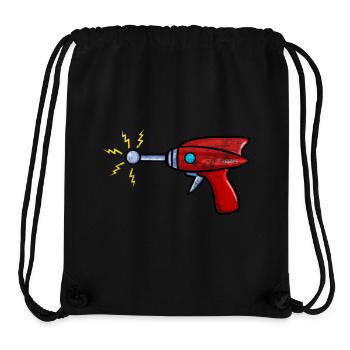 Ray Gun - Stanley/Stella Recycled Gym Bag - black - Front
