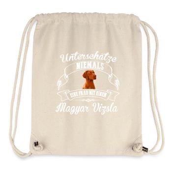 Magyar Vizsla - Stanley/Stella recycelter Gym Bag - Naturweiß - Vorne