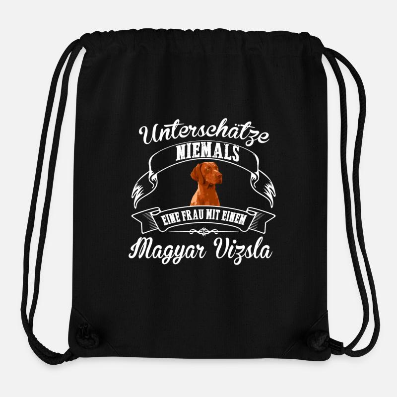 Magyar Vizsla - Stanley/Stella recycelter Gym Bag - Schwarz