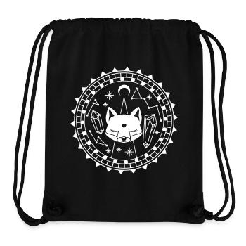 Boho Fuchs - Stanley/Stella recycelter Gym Bag - Schwarz - Vorne