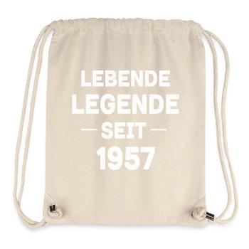 Lebende Legende seit 1957 - Stanley/Stella recycelter Gym Bag - Naturweiß - Vorne