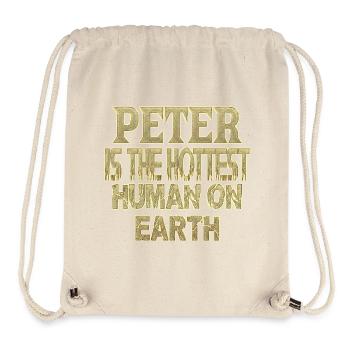 Peter - Stanley/Stella recycelter Gym Bag - Naturweiß - Vorne