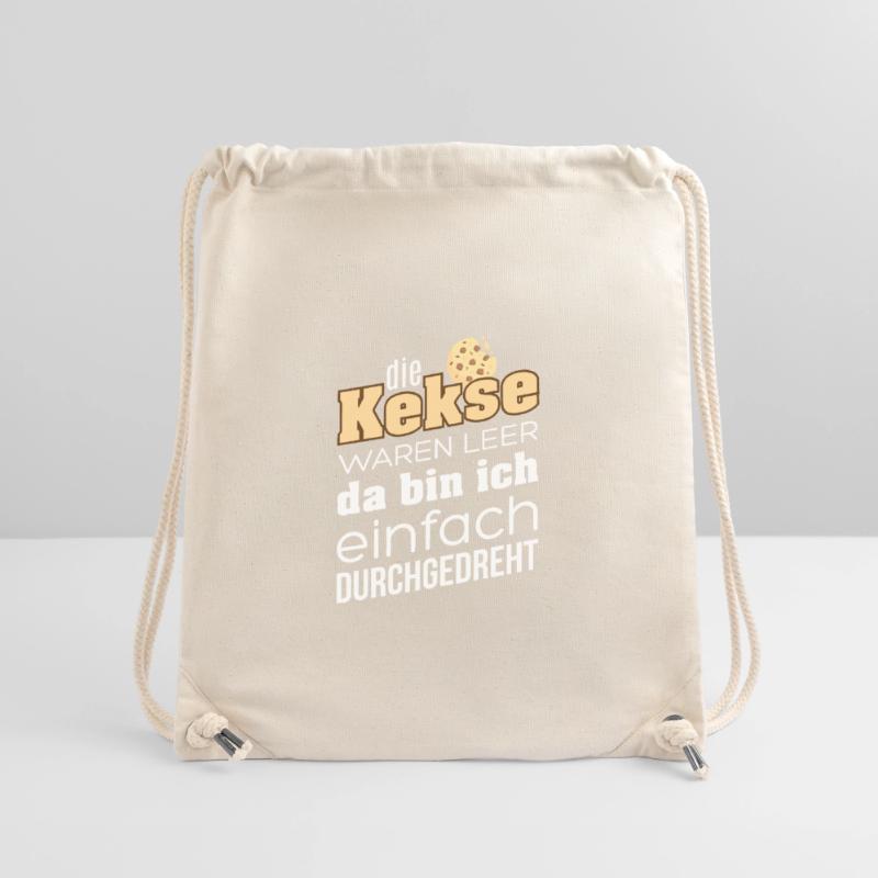 Die Kekse waren leer, da bin ich einfach durchgedr Stanley/Stella recycelter Gym Bag