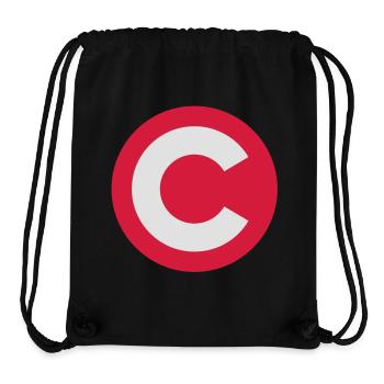 Copyright | Camera observed - Stanley/Stella Recycled Gym Bag - black - Front