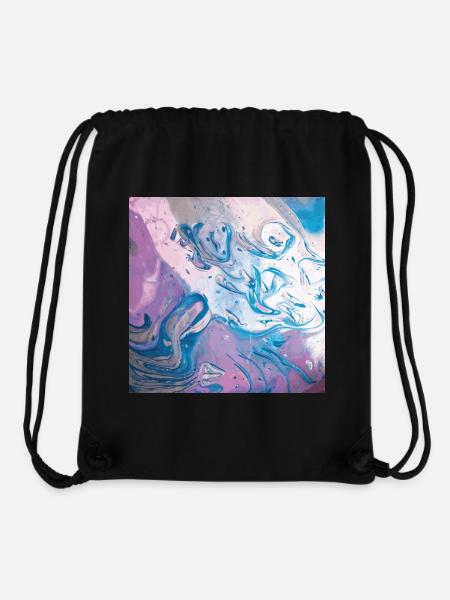 Abstract Space - Stanley/Stella Recycled Gym Bag - black