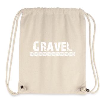 Gravel Track - Stanley/Stella Recycled Gym Bag - natural - Front