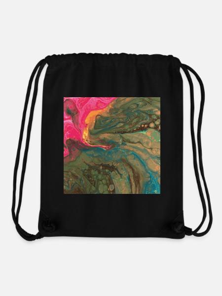 Orchid - Stanley/Stella Recycled Gym Bag - black