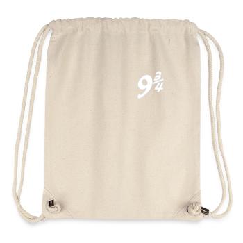 Gleis 9 3/4 - Stanley/Stella recycelter Gym Bag - Naturweiß - Vorne
