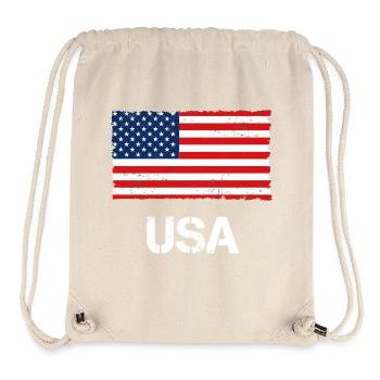 United States - Stanley/Stella Recycled Gym Bag - natural - Front