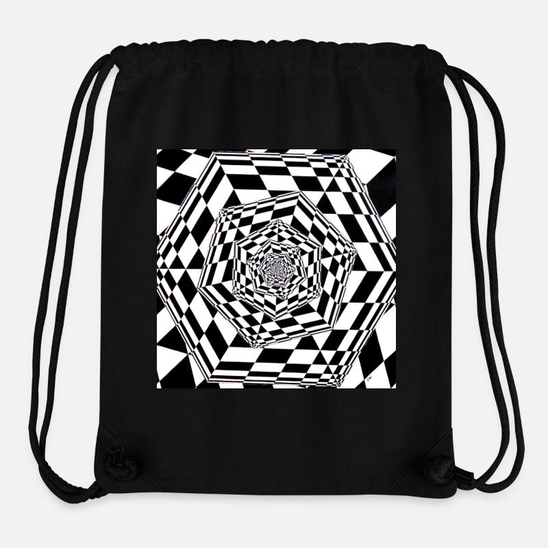 returning cube - Stanley/Stella Recycled Gym Bag - black