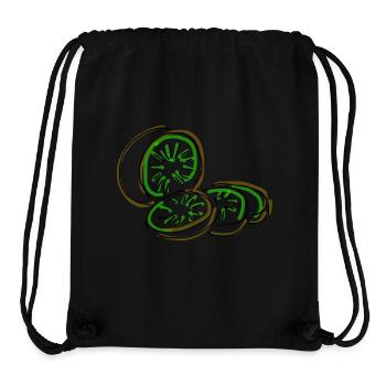 kiwi - Stanley/Stella Recycled Gym Bag - black - Front