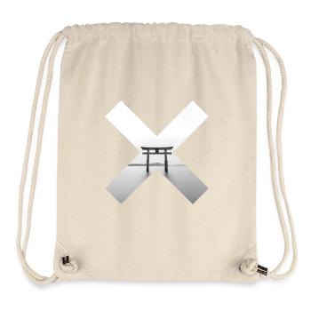 Asien Mode Trend - Stanley/Stella recycelter Gym Bag - Naturweiß - Vorne