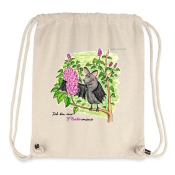 Lilac mouse - Stanley/Stella Recycled Gym Bag - natural - Front