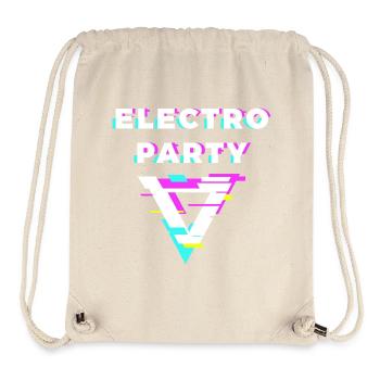 Electro party - Stanley/Stella Recycled Gym Bag - natural - Front