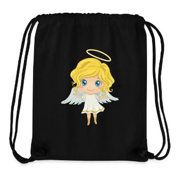 Angel - Stanley/Stella Recycled Gym Bag - black - Front