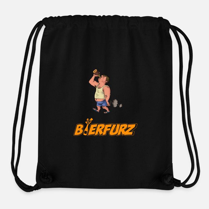 Bierfurz - Sac à cordon recyclé Stanley/Stella - noir