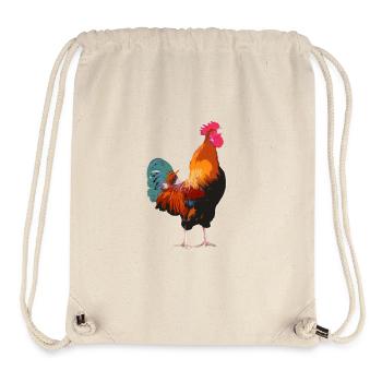 Rooster - Stanley/Stella Recycled Gym Bag - natural - Front
