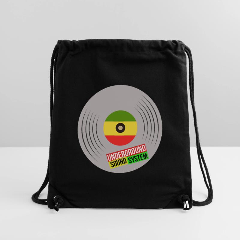 Système sonore vinyle souterrain Sac à cordon recyclé Stanley/Stella