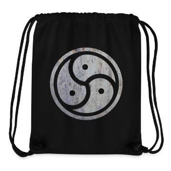 bdsm symbol fetisch bondage latex dominiert herrin - Stanley/Stella recycelter Gym Bag - Schwarz - Vorne