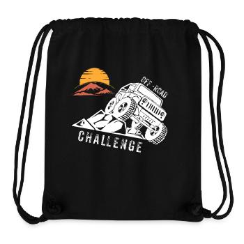 Off Road - Stanley/Stella Recycled Gym Bag - black - Front