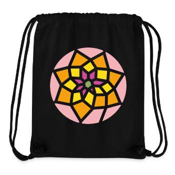 mandala - Stanley/Stella Recycled Gym Bag - black - Front