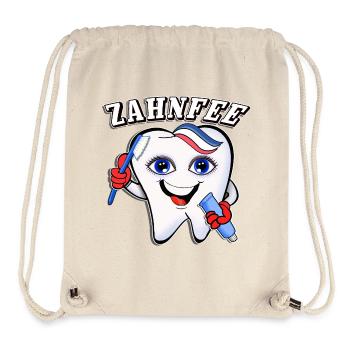 Dentist Dental Assistant Practice Dental Hero Tooth Fairy - Stanley/Stella Recycled Gym Bag - natural - Front