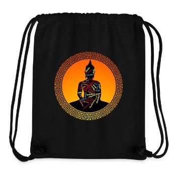 meditation - Stanley/Stella Recycled Gym Bag - black - Front