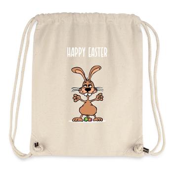 Funny Easter Bunny Funny Saying Easter Bunny Easter - Stanley/Stella Recycled Gym Bag - natural - Front