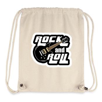 Rock'n'Roll-Musik, Musikstil, Musiker * - Stanley/Stella recycelter Gym Bag - Naturweiß - Vorne