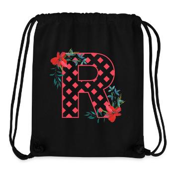 poppies r - Stanley/Stella Recycled Gym Bag - black - Front