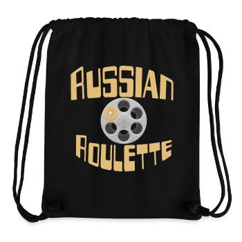 Filmrad Risk Roulette - Stanley/Stella Recycled Gym Bag - black - Front