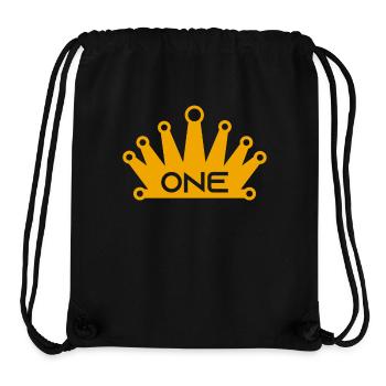 Erster Geburtstag 1 Jahr Baby Kind Geburtstagskind - Stanley/Stella recycelter Gym Bag - Schwarz - Vorne