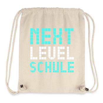 Next Level Schule - Stanley/Stella recycelter Gym Bag - Naturweiß - Vorne
