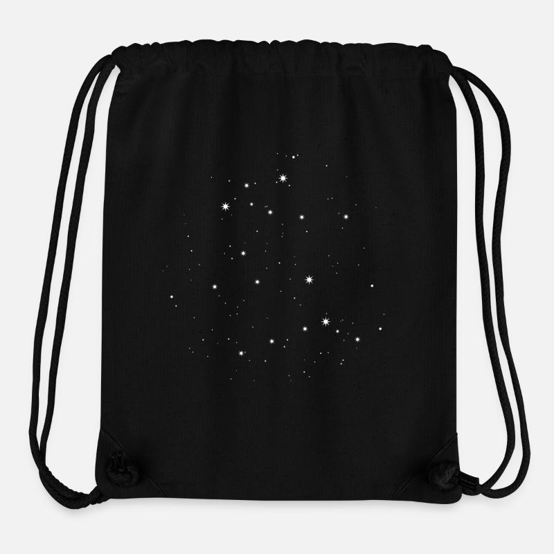 GÉMEAUX Constellation Gemini - Sac à cordon recyclé Stanley/Stella - noir