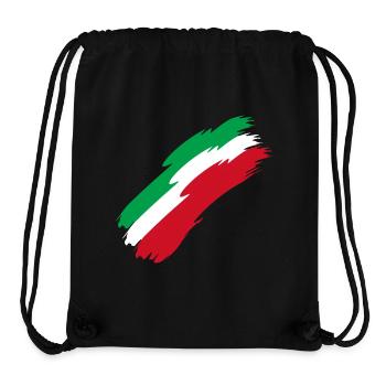 Iran - Fahne - Farben - Landesfarben - Geschenk - Stanley/Stella recycelter Gym Bag - Schwarz - Vorne