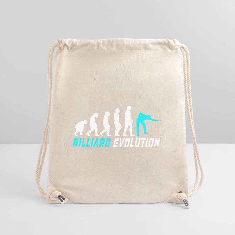 Conception d'évolution de billard / idée cadeau Sac à cordon recyclé Stanley/Stella