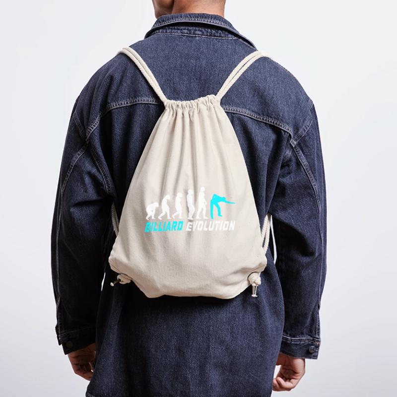 Conception d'évolution de billard / idée cadeau Sac à cordon recyclé Stanley/Stella