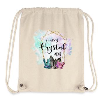 Crystal Crystal Lady Naturopath Gift - Stanley/Stella Recycled Gym Bag - natural - Front