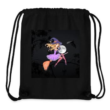 Hexe - Stanley/Stella recycelter Gym Bag - Schwarz - Vorne