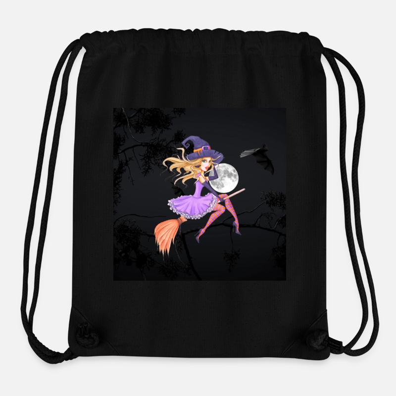 Witch - Stanley/Stella Recycled Gym Bag - black